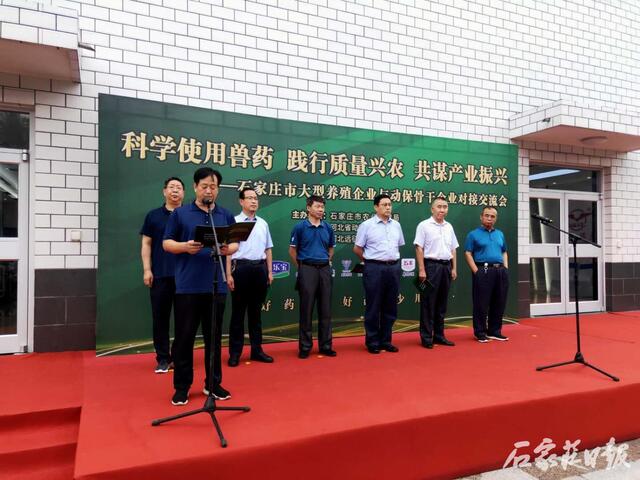 石家庄市召开大型养殖丝瓜视频与动保骨干丝瓜视频对接交流会